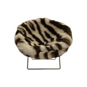 Pottery Barn Teen Faux Fur Miniature Mini Phone Chair